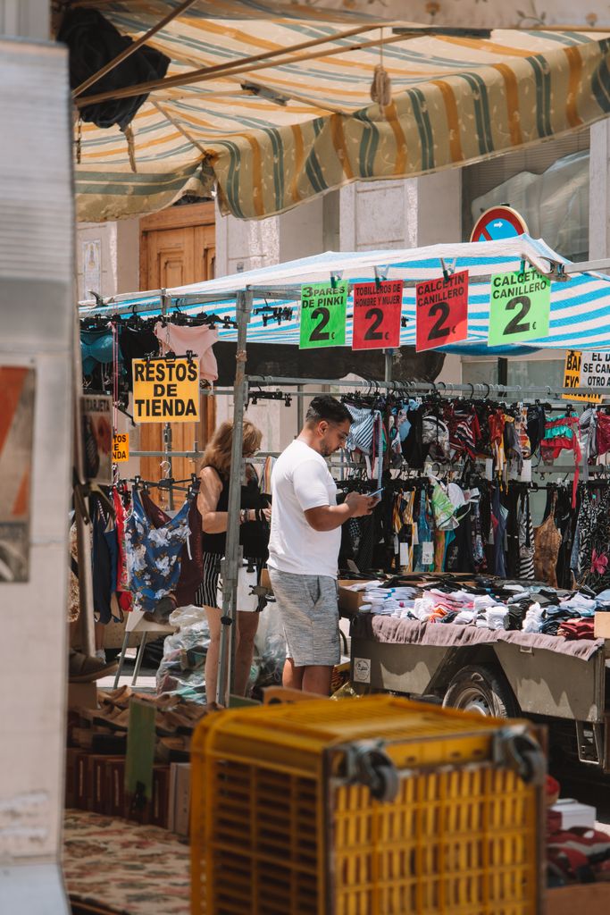 Markt aan de costa blanca
