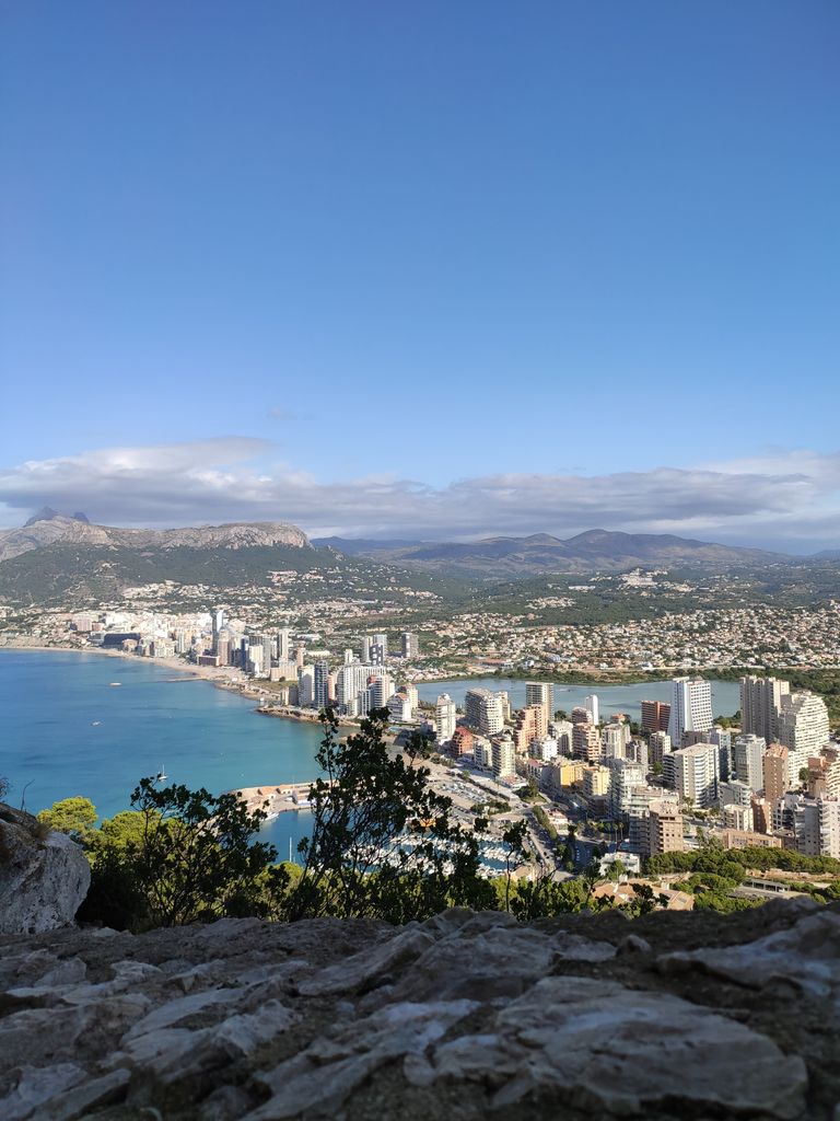 Stad Calpe aan de Costa Blanca