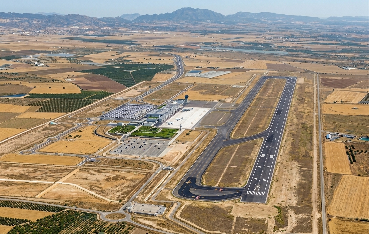 Luchthaven van Murcia Corvera Airport