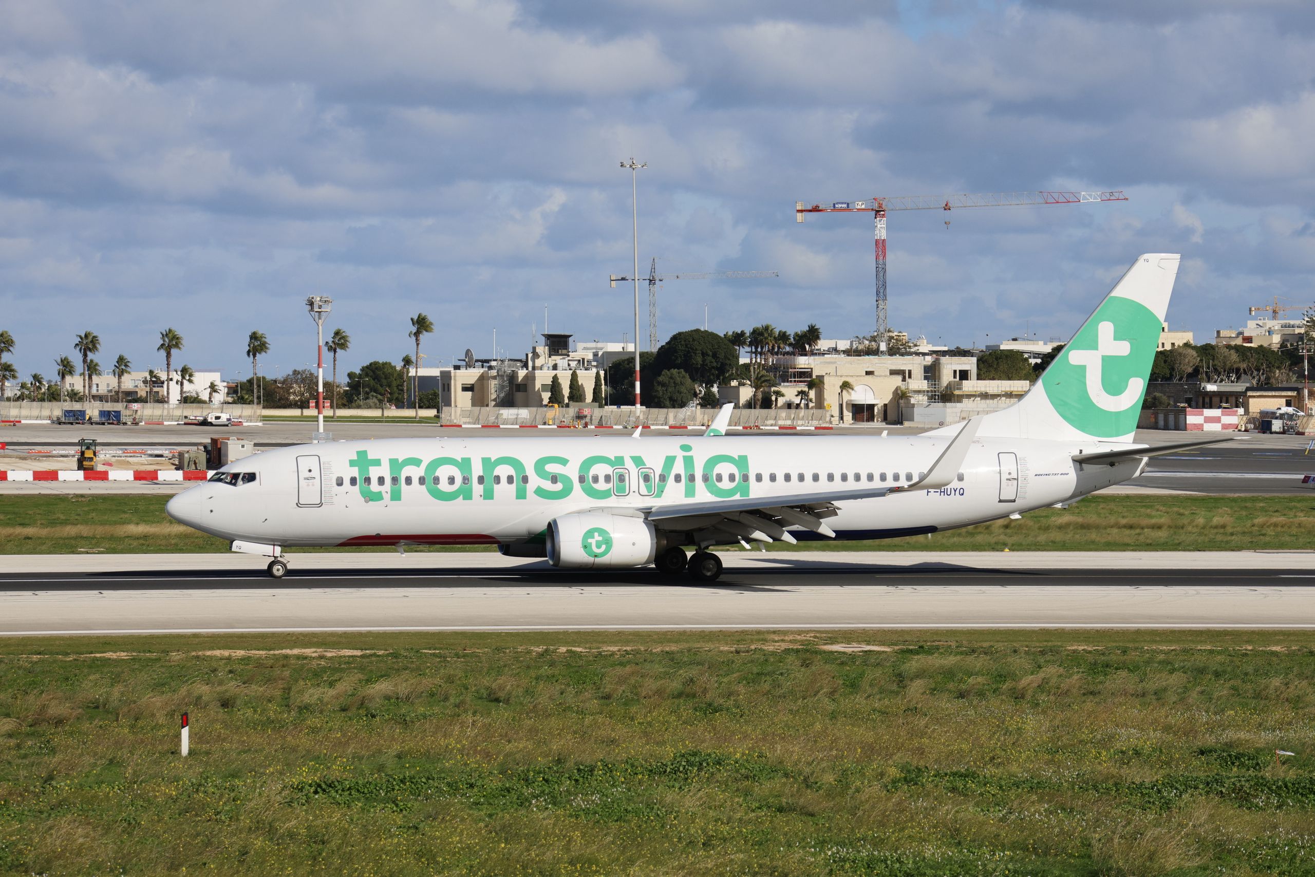 Transavia van Schiphol naar Murcia